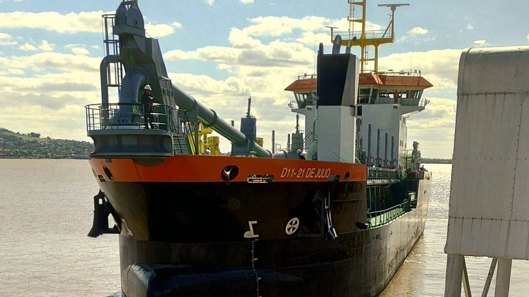¡Último momento! Argentina no autoriza el dragado del puerto de Montevideo a 14 metros y pone a Uruguay en un gran problema